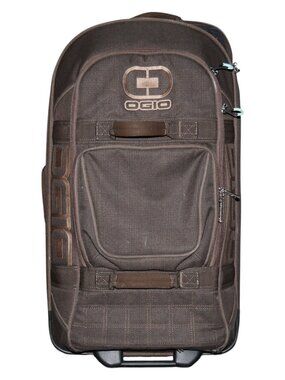 OGIO Terminal 29" Wheeled Rolling Suitcase/Luggage Plaid Gear Rig Bag Golf Moto